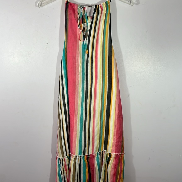 Listicle striped Dress Small NWT, summery, colorful - Picture 2 of 4